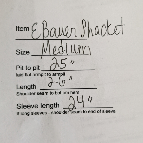 Eddie Bauer wool blend plaid shacket size Medium EUC - Picture 4 of 4